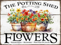 Potting Shed Flowers - 5619