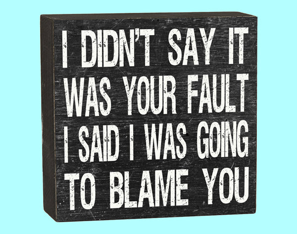Blame You Box - 10139