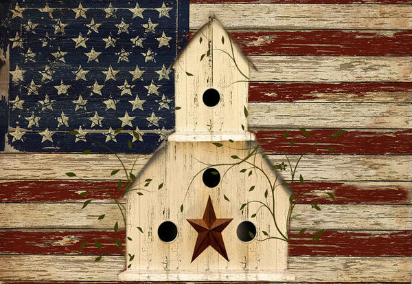 Americana Birdhouse - 2232