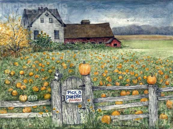 Pick Pumpkins - 3525