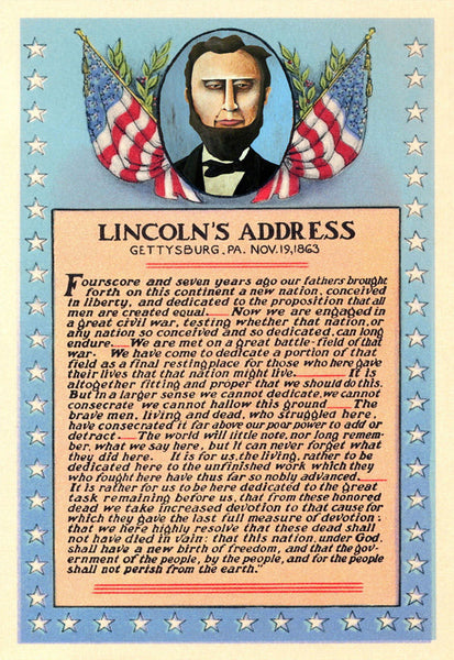 Gettysburg Address - 7285