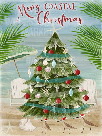 Coastal Christmas Tree - 7881